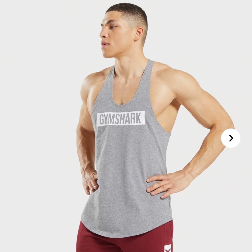 Gymshark block stringer athletic tank